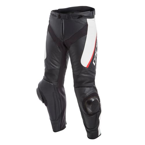 Dainese Lederhose DELTA 3 - schwarz-weiss-rot (Grösse: 48) von Dainese