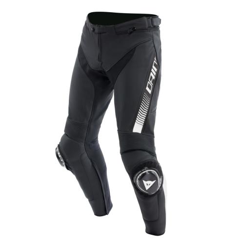 Dainese Lederhose Super Speed - schwarz-weiss (Grösse: 50) von Dainese