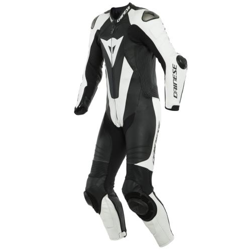 Dainese Lederkombi perf. 1-tlg. LAGUNA SECA 5 K/L - schwarz-weiss (Grösse: 27) von Dainese