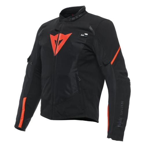 Dainese Smart Jacke LS Sport - schwarz-rot (Grösse: 48) von Dainese