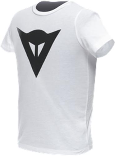 Dainese T-Shirt Logo Kid - weiss-schwarz (Grösse: J2XS) von Dainese