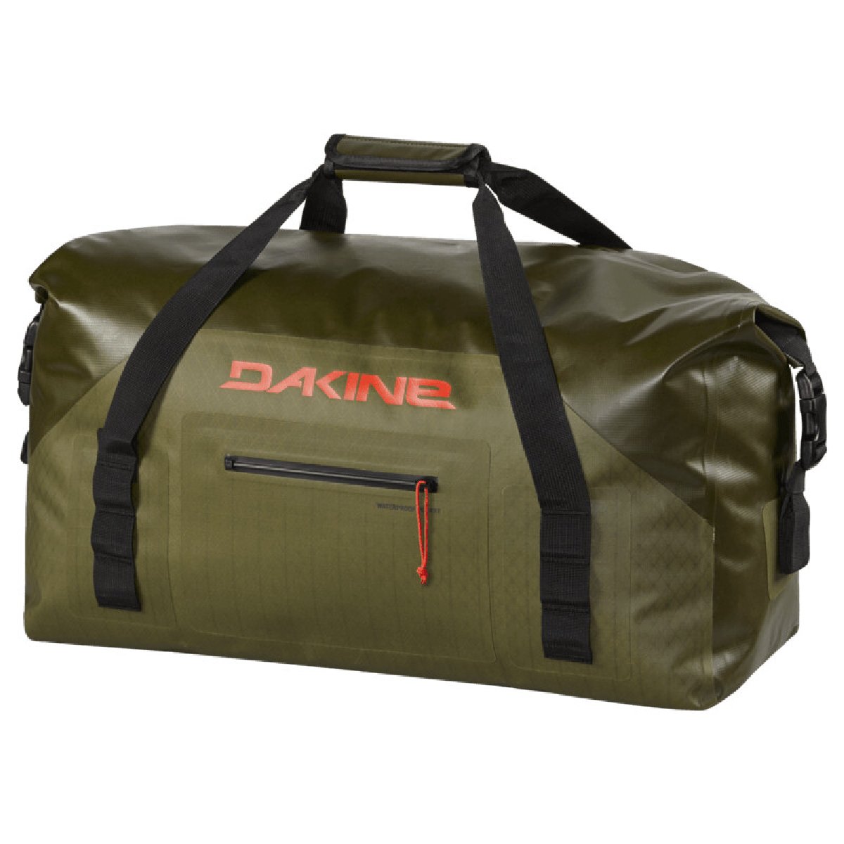 Cyclone - Wet/Dry Rolltop Duffle 60L in Dark Olive von Dakine