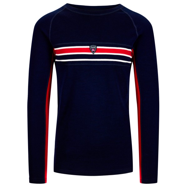 Dale of Norway - Aksla Baselayer Crew Neck - Merinounterwäsche Gr L blau von Dale of Norway