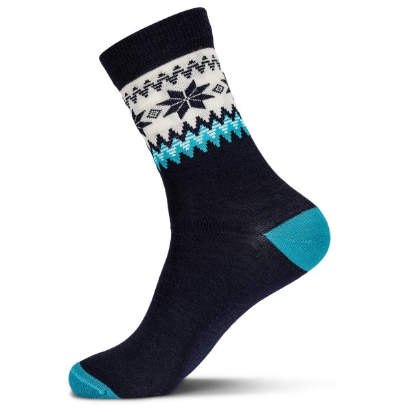 Dale of Norway - Myking Socks - Merinosocken Gr L - 43-46 blau von Dale of Norway