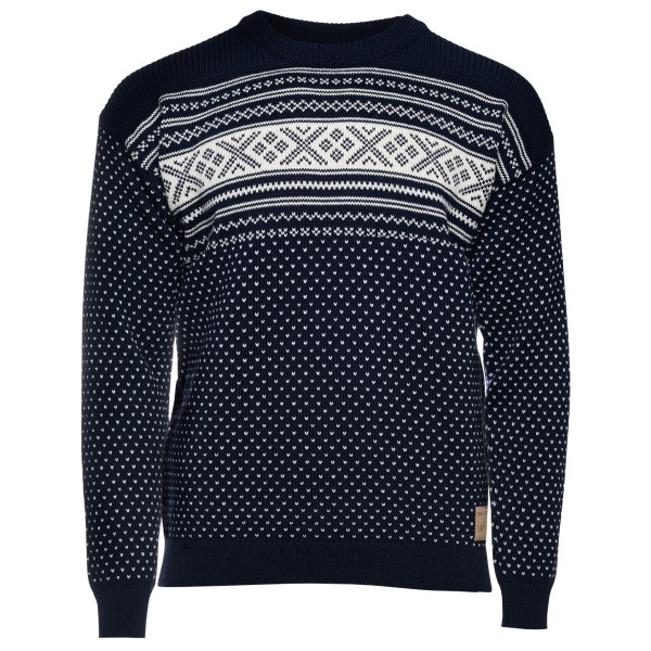 Dale of Norway - Valløy Masculine Sweater - Wollpullover Gr L blau von Dale of Norway