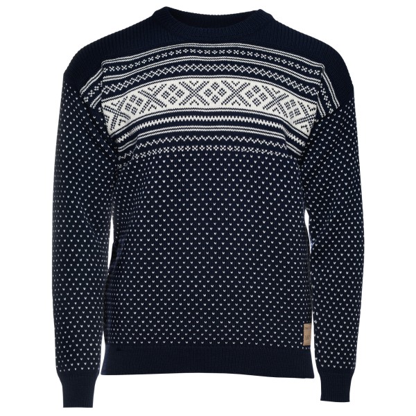 Dale of Norway - Valløy Masculine Sweater - Wollpullover Gr S blau von Dale of Norway