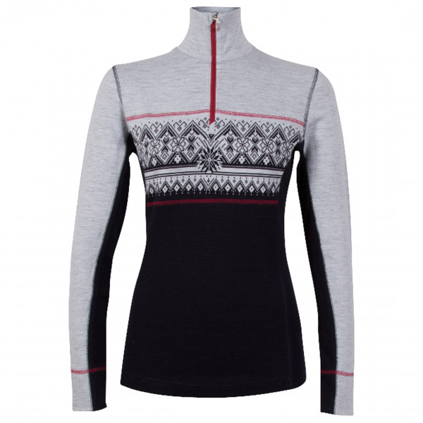 Dale of Norway - Women's Moritz Sweater - Merinopullover Gr L grau/schwarz von Dale of Norway