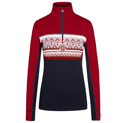 Dale of Norway - Women's Moritz Sweater - Merinopullover Gr M rot von Dale of Norway