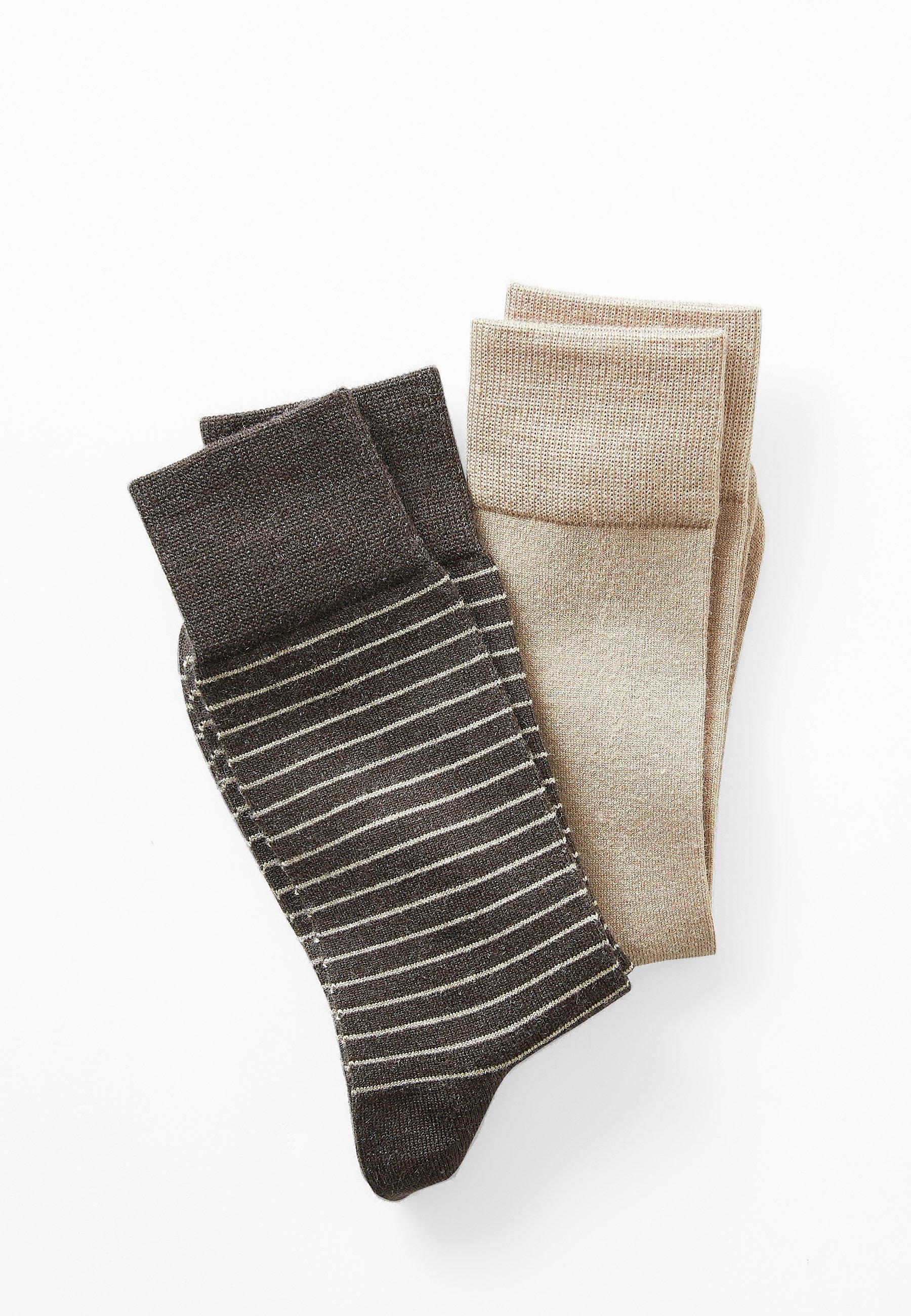 2er-pack Thermolactyl-socken. Herren Braun 39-41 von Damart