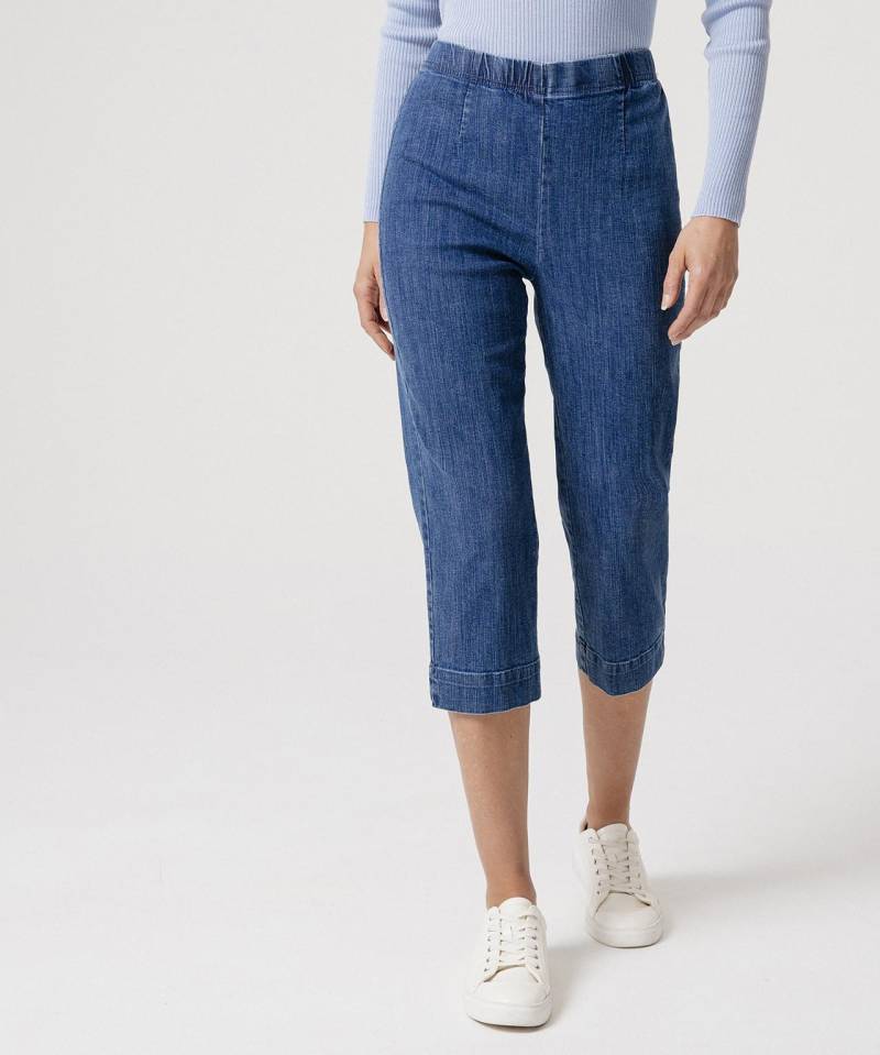 3/4-hose Mit Bauch-weg-effekt. Damen Blau 36 von Damart