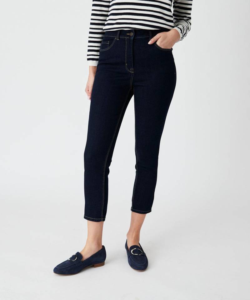 7/8-slim-jeans, Perfect Fit By . Damen Blau 42 von Damart