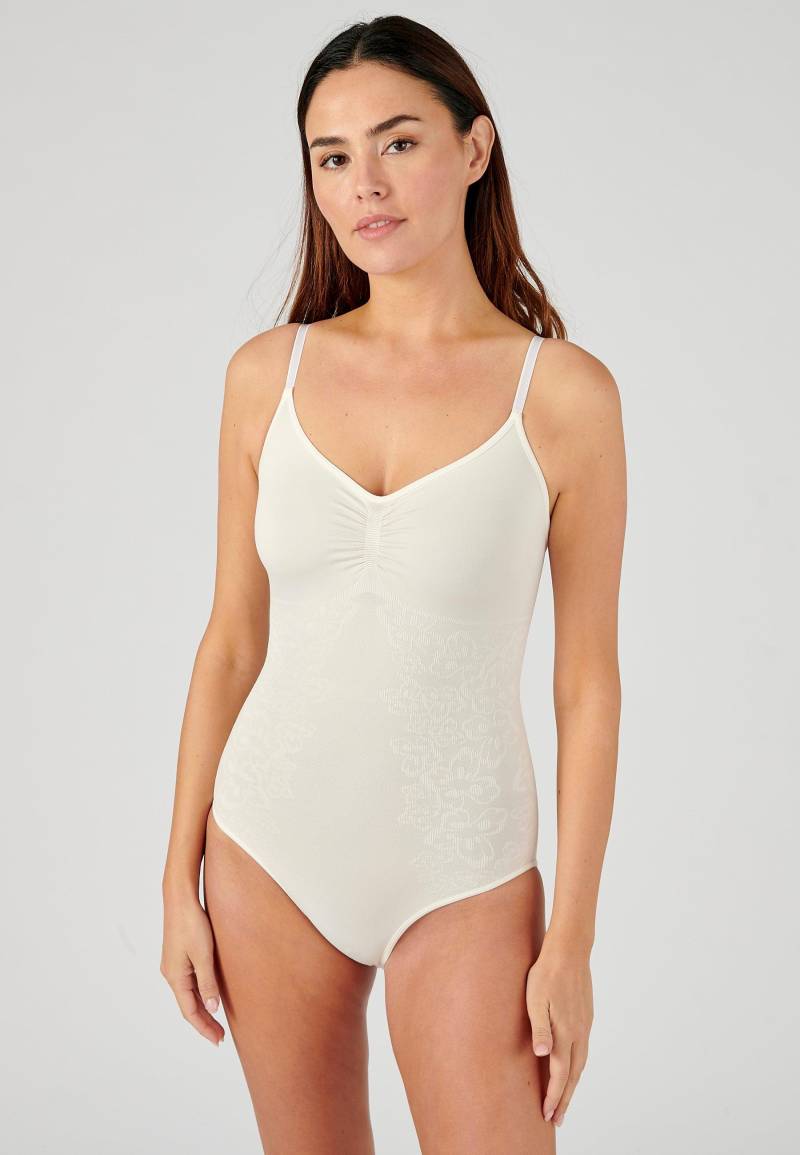 Body Ohne Seitennähte, Perfect Fit By . Damen Creme 38/40 von Damart