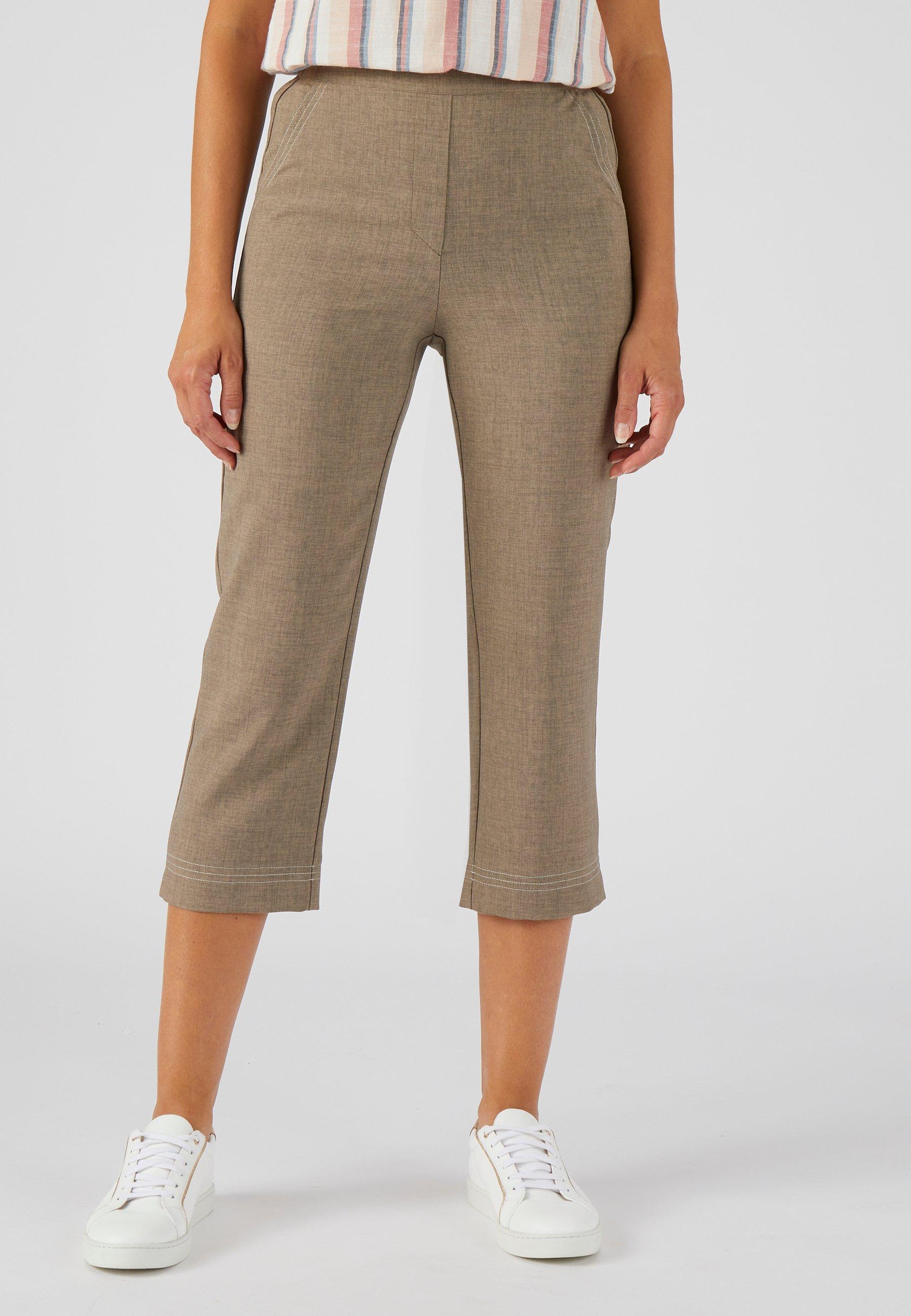 Caprihose. Damen Braun 46 von Damart