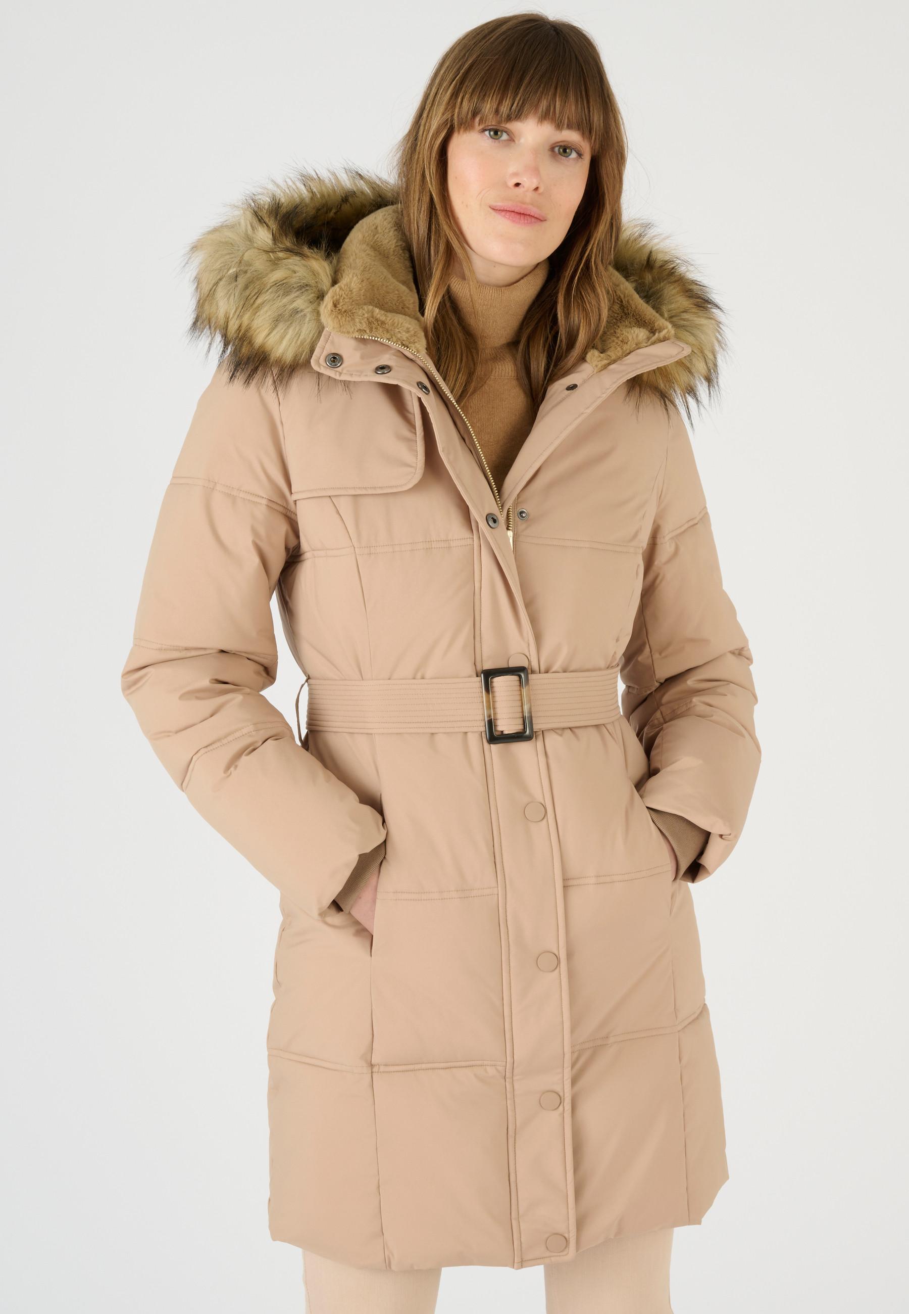 Gesteppter Parka Mit Passe Thermolactyl Damen Braun 34-36 von Damart