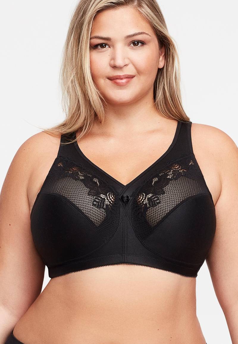 Glamorise® Minimizer-bh Für Starken Halt, Ohne Bügel. Damen Schwarz C/100 von Damart