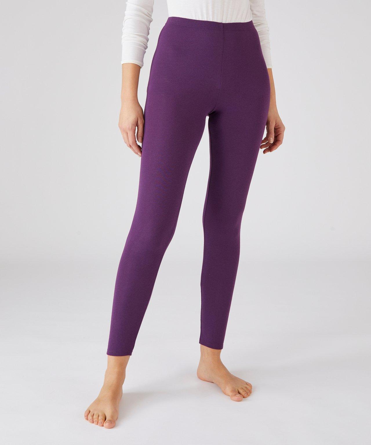 Lange Unterhose, Thermolactyl-feinripp Sensitive, Wärmegrad Intense 4. Damen Violett 34/36 von Damart