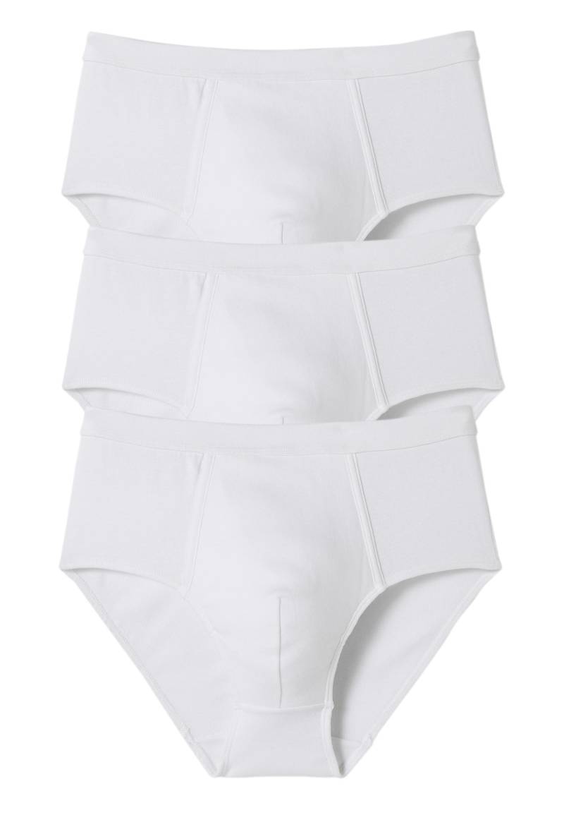 Slips Im 3er-pack Aus Reiner Baumwolle. Damen Weiss XL von Damart