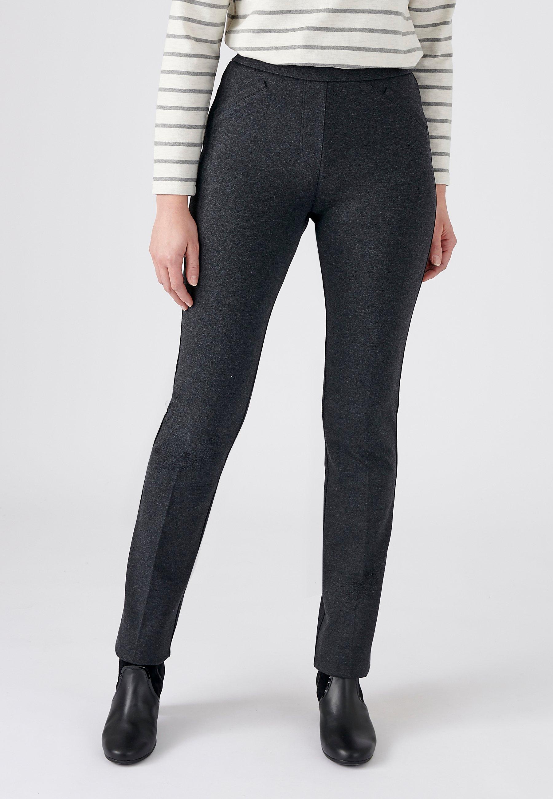 Leggings, Perfect Fit By . Damen Grau 36 von Damart