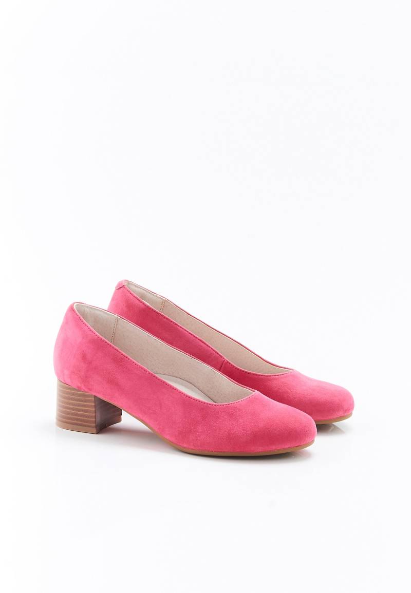 Modische Pumps, Obermaterial Rindsleder. Damen Rosa 39 von Damart