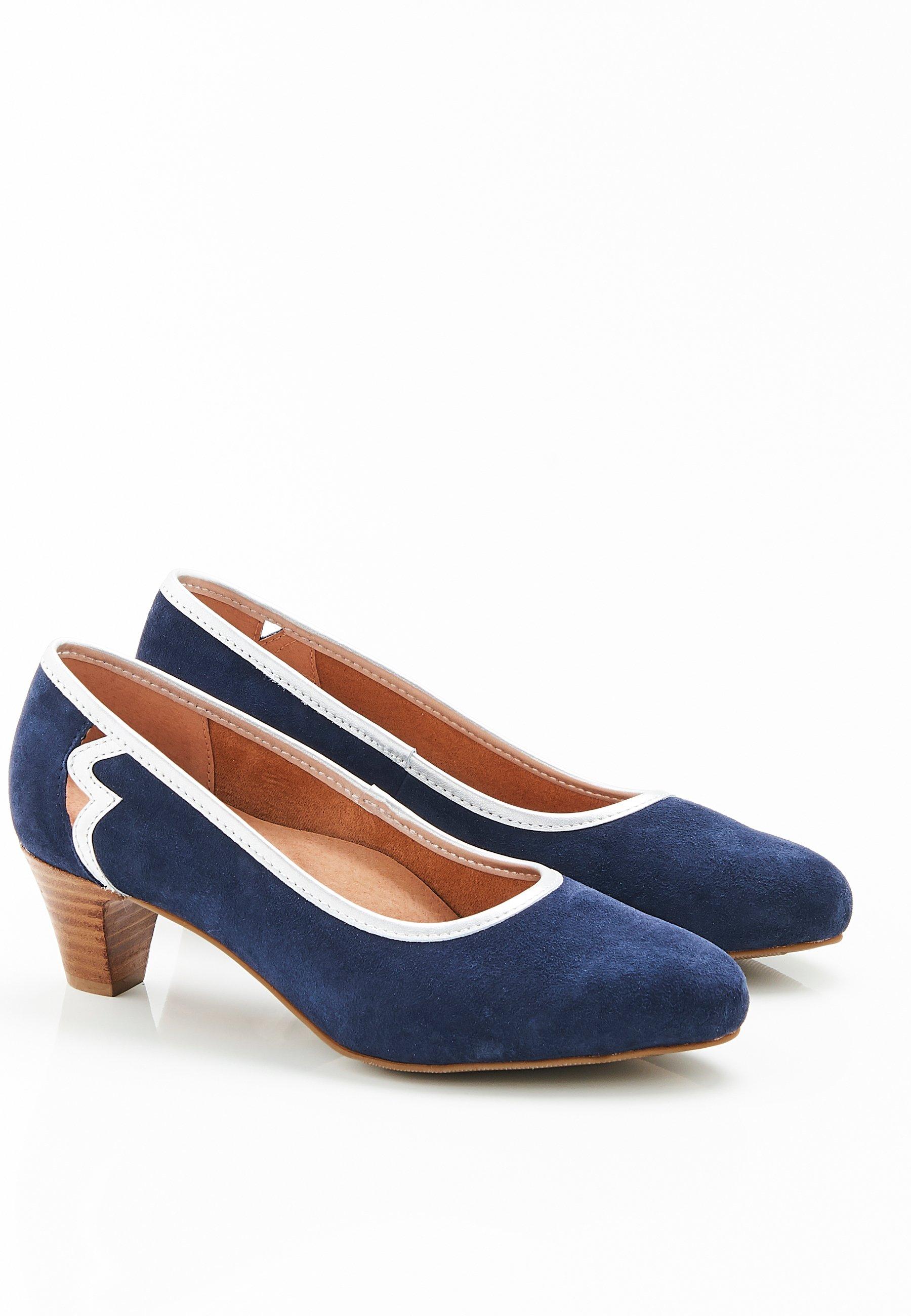 Modische Pumps. Damen Blau 36 von Damart