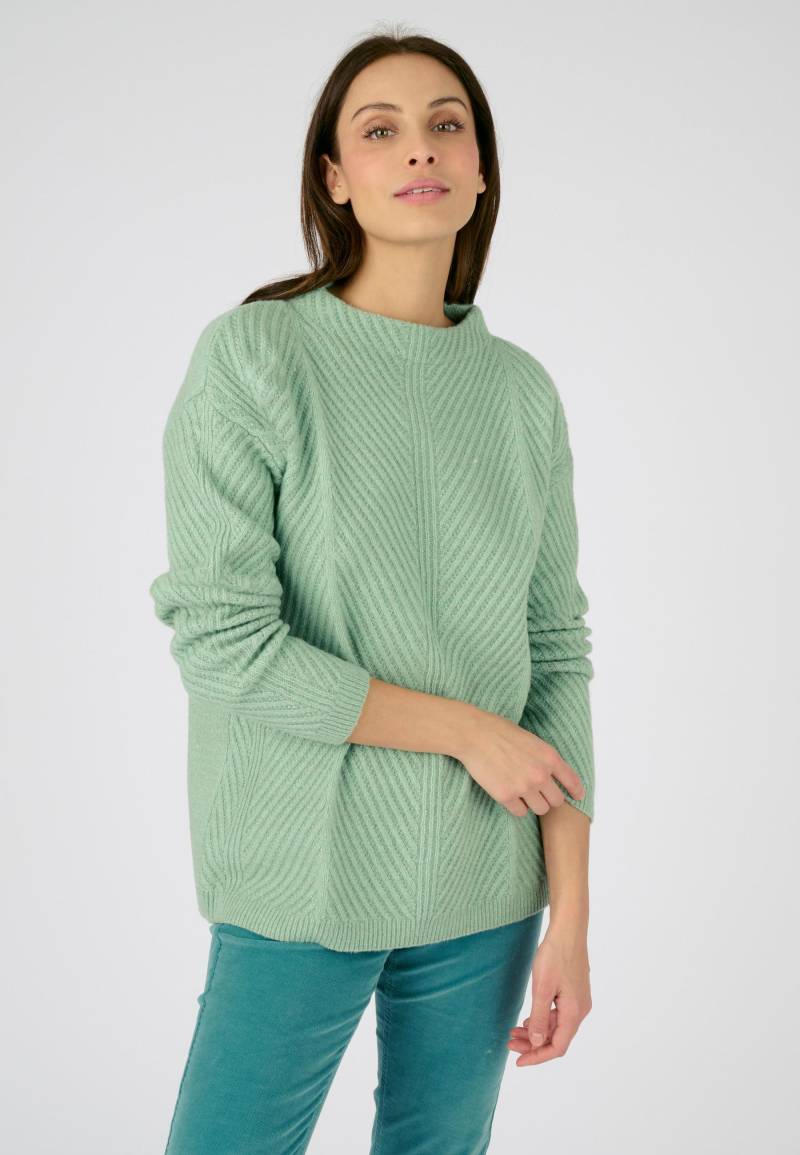 Pullover Aus Musterstrick Mit Thermolactyl. Damen Grün 46/48 von Damart