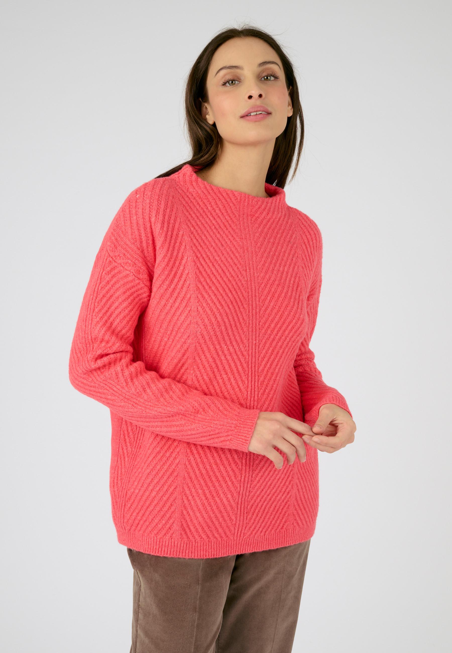 Pullover Aus Musterstrick Mit Thermolactyl. Damen Rosa 42/44 von Damart