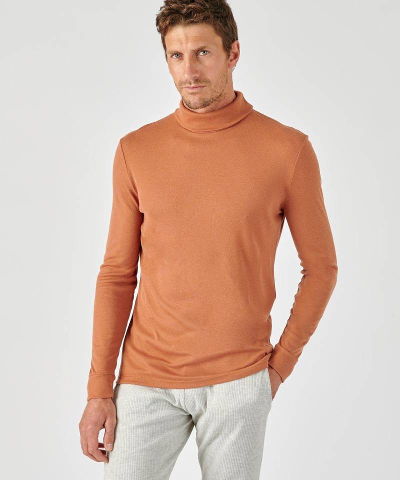 Rollkragen-unterziehpullover Mit Thermolactyl. Herren Braun XXL von Damart