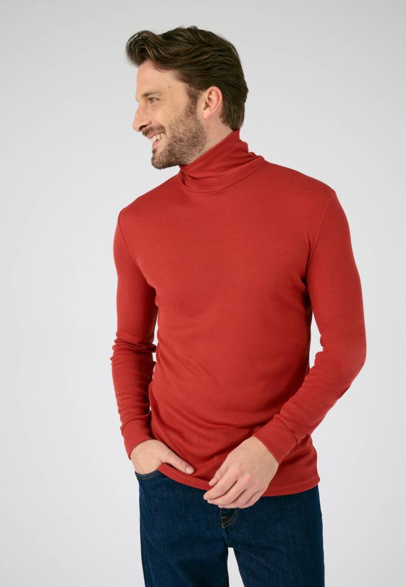 Rollkragen-unterziehpullover Mit Thermolactyl. Herren Orange XL von Damart