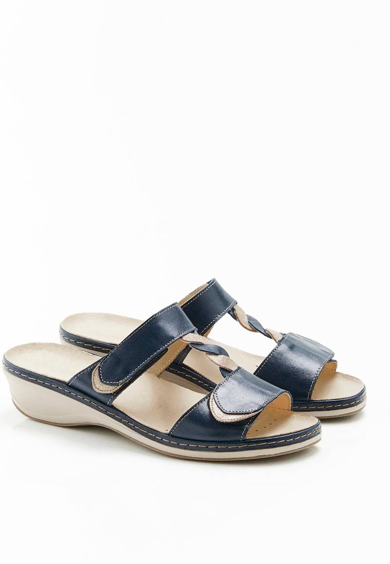 Sandalen Mit Kompletter Öffnung, Piedical®. Damen Blau 37 von Damart