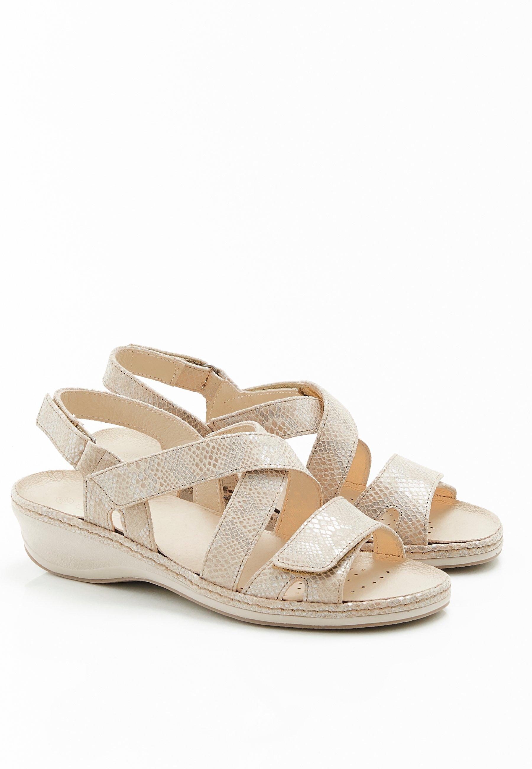 Sandalen Mit Kompletter Öffnung, Piedical®. Damen Braun 36 von Damart