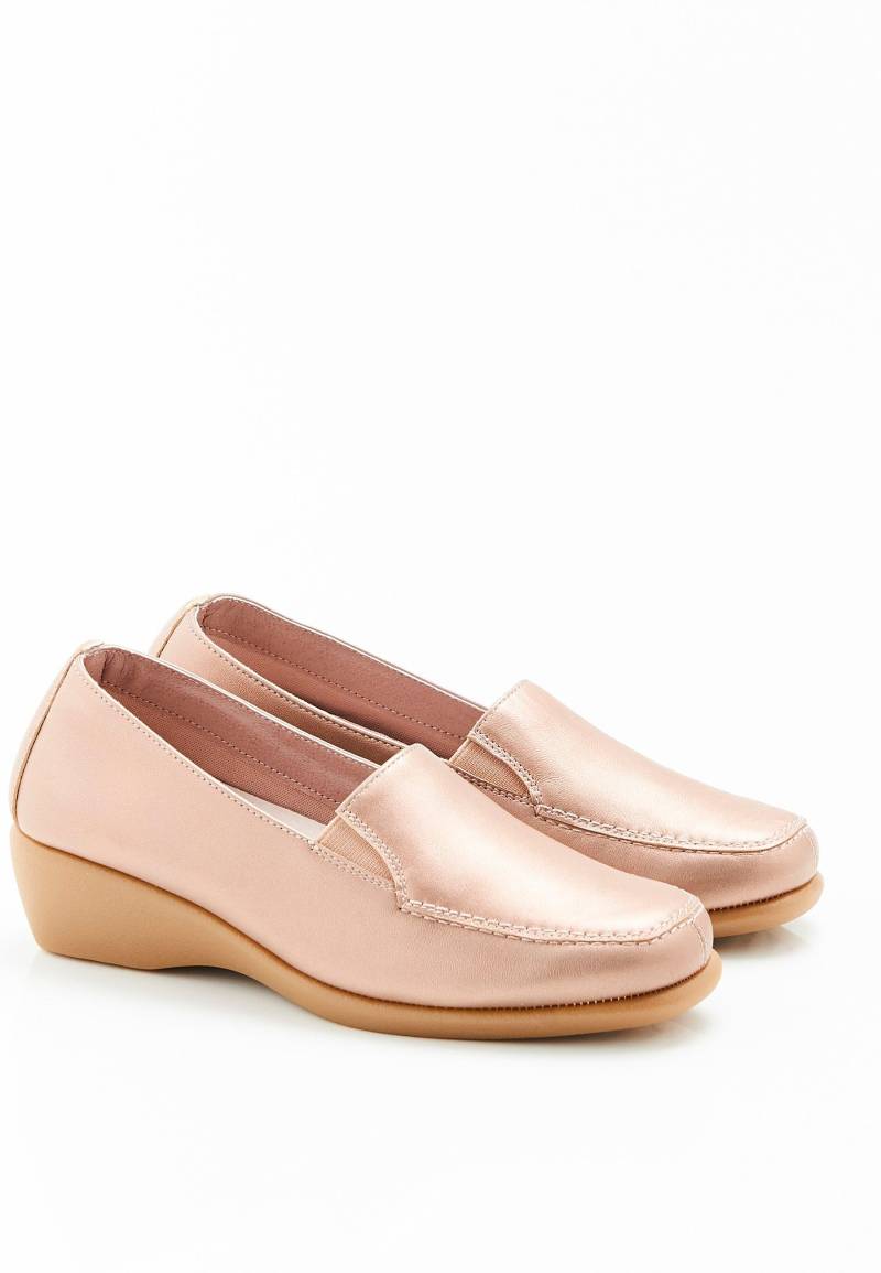 Schmiegsame Mokassins. Damen Rosa 36 von Damart