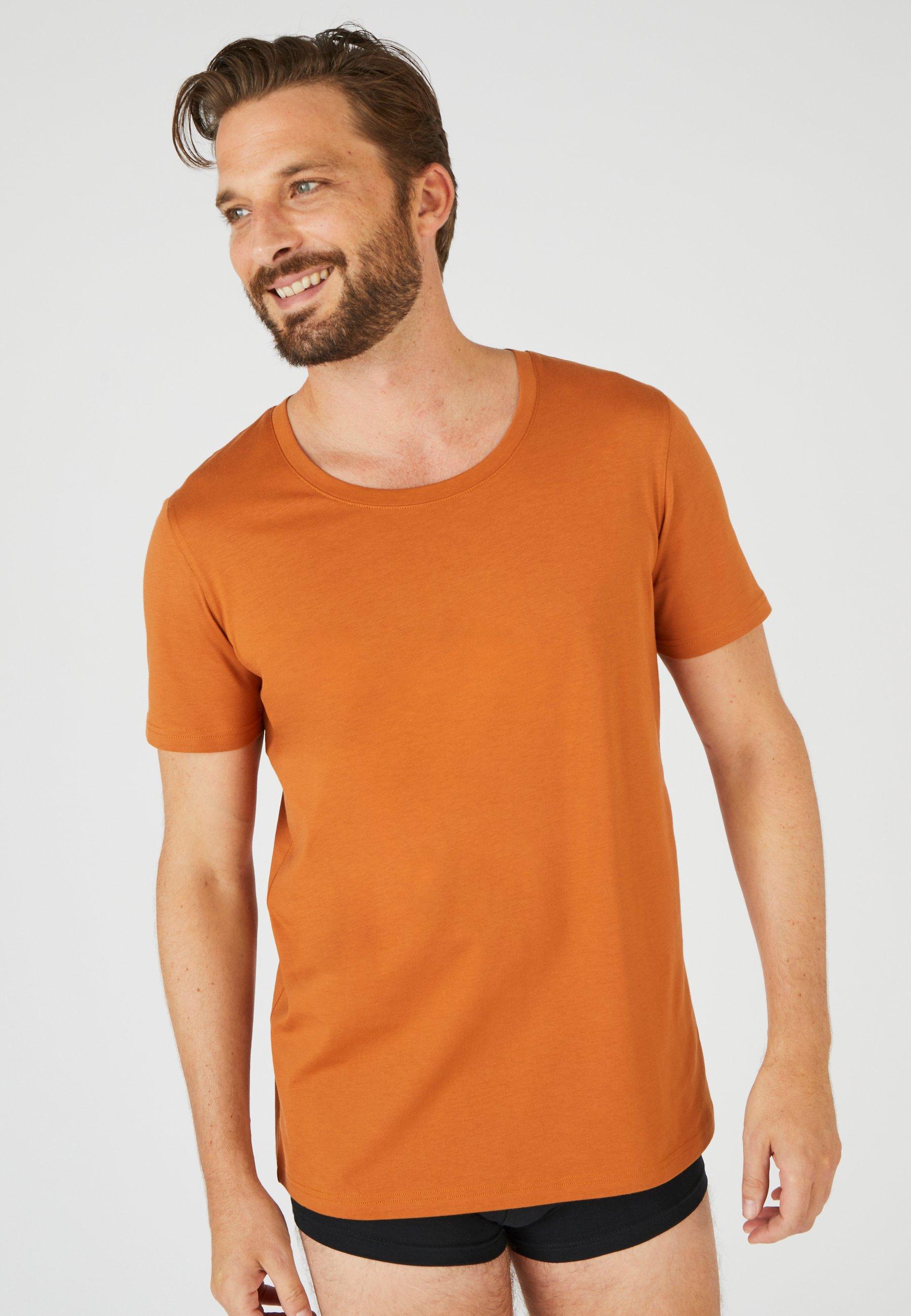 T-shirt. Herren Camel M von Damart