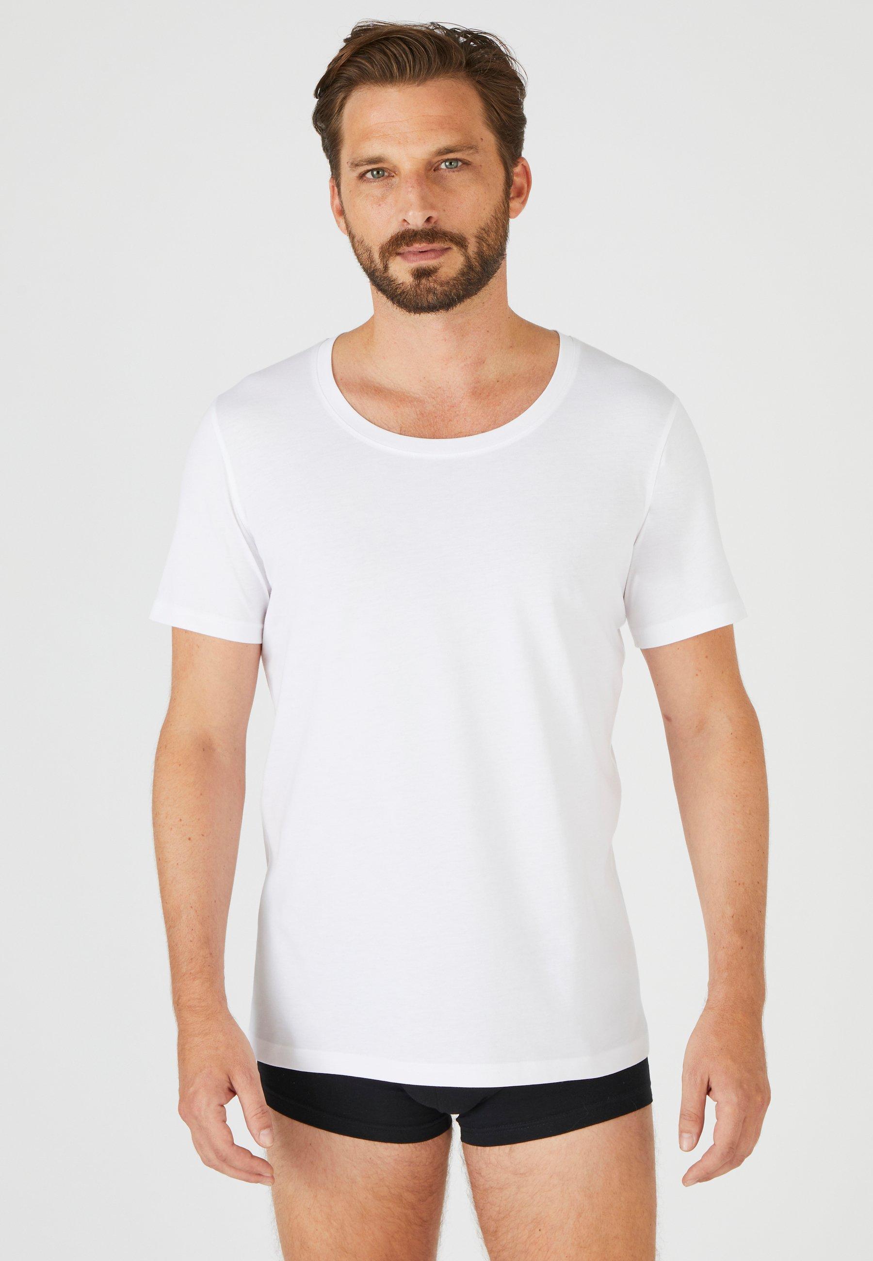 T-shirt. Herren Weiss L von Damart