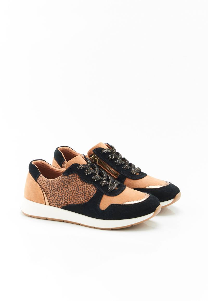 Sneakers Mit Tier-print Amortyl Damen Camel 40 von Damart