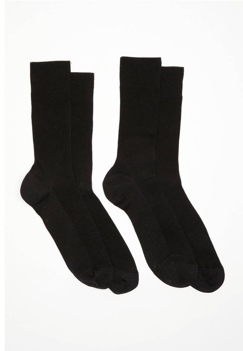 Socken Aus Fil-d'ecosse-mischung. Damen Schwarz 36-38 von Damart