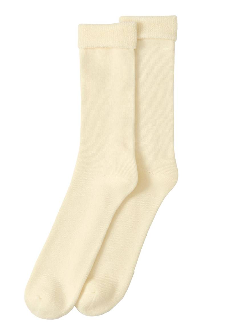 Socken Aus Jerseystrick. Damen Weiss 44-46 von Damart