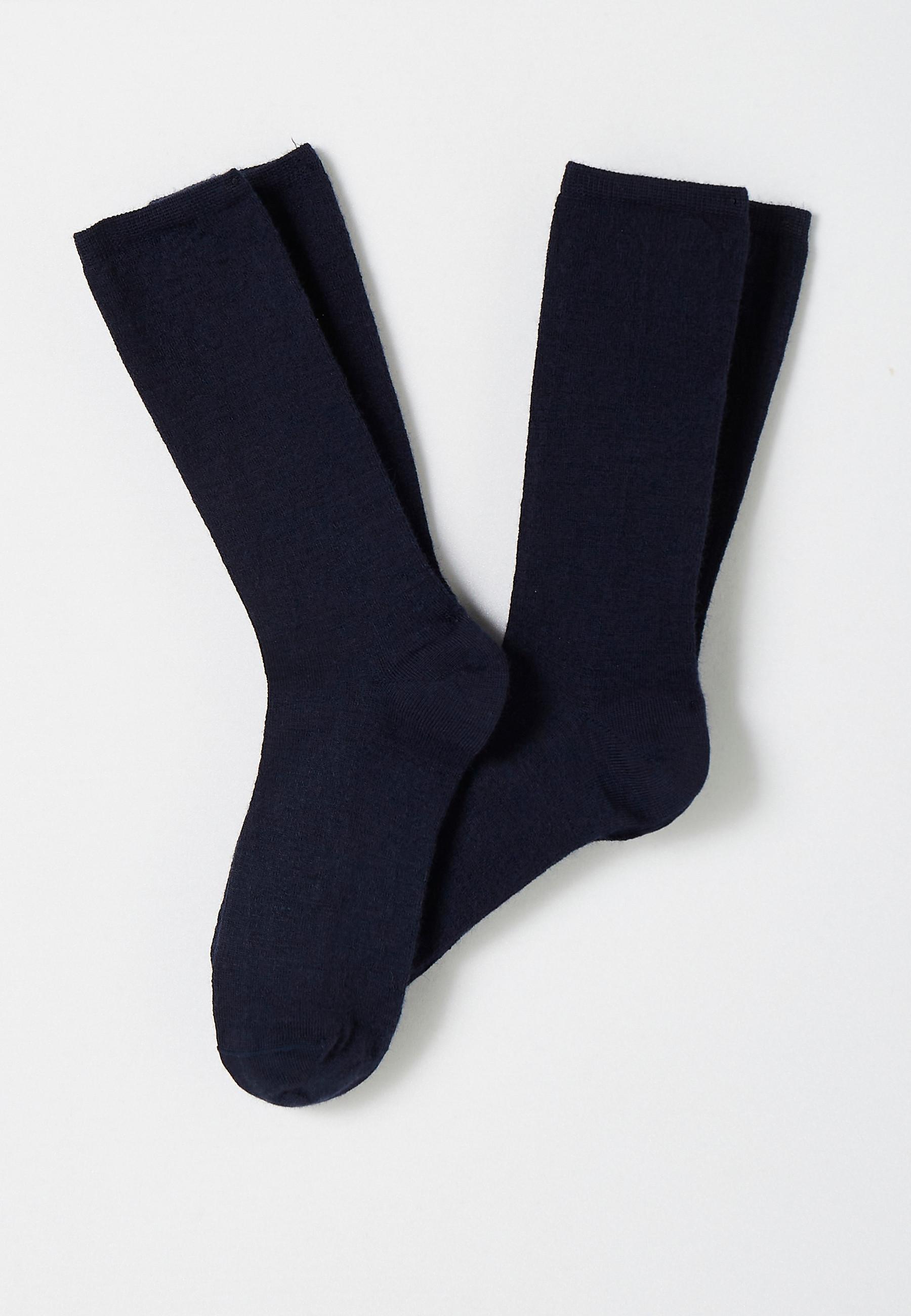 Socken Im 2er-pack Aus Thermolactyl-woll-mix. Herren Blau 39-41 von Damart