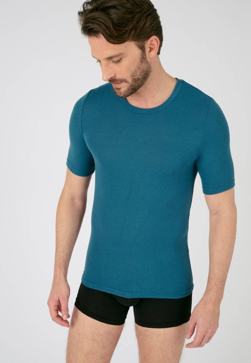 T-shirt Mit Rundhalsausschnitt. Herren Blau XXL von Damart