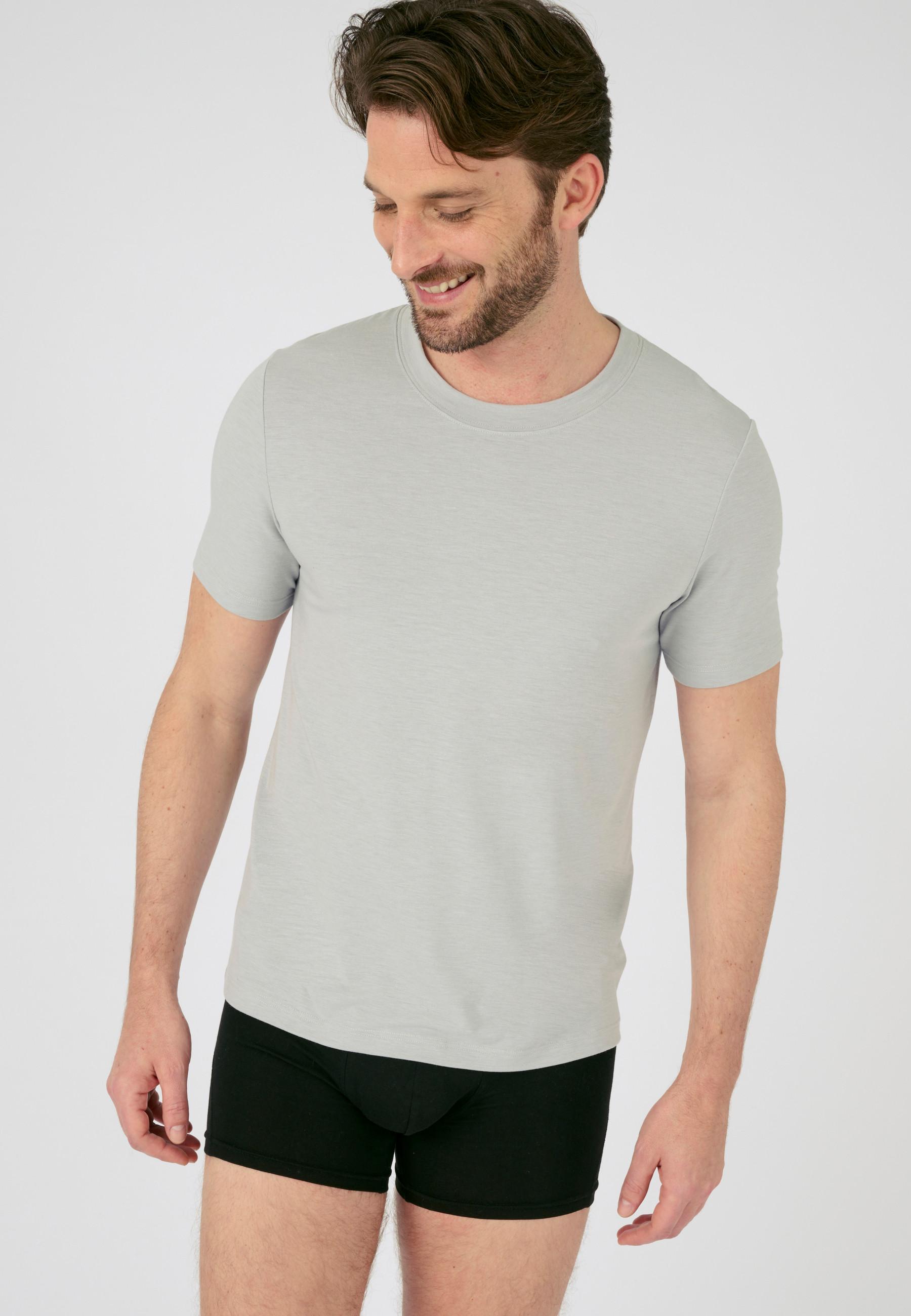 Thermoregulierendes T-shirt Herren Grau S von Damart