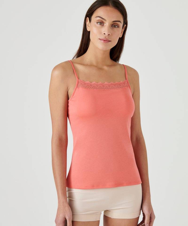 Träger-shirt Mit Integriertem Bustier, Perfect Fit By . Damen Rosa 54/56 von Damart