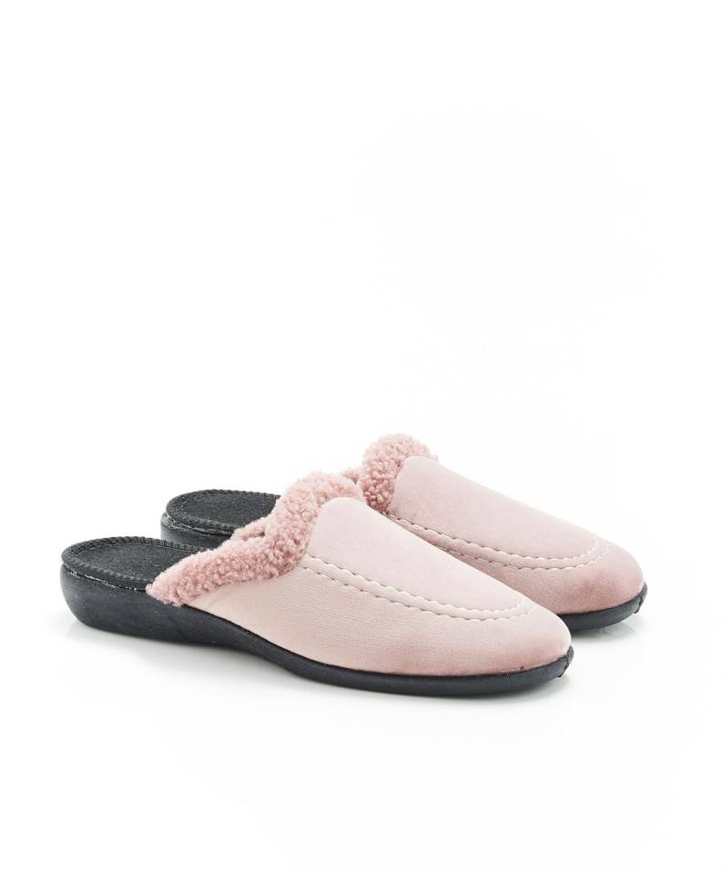 Velourspantoffel. Damen Braun 41 von Damart