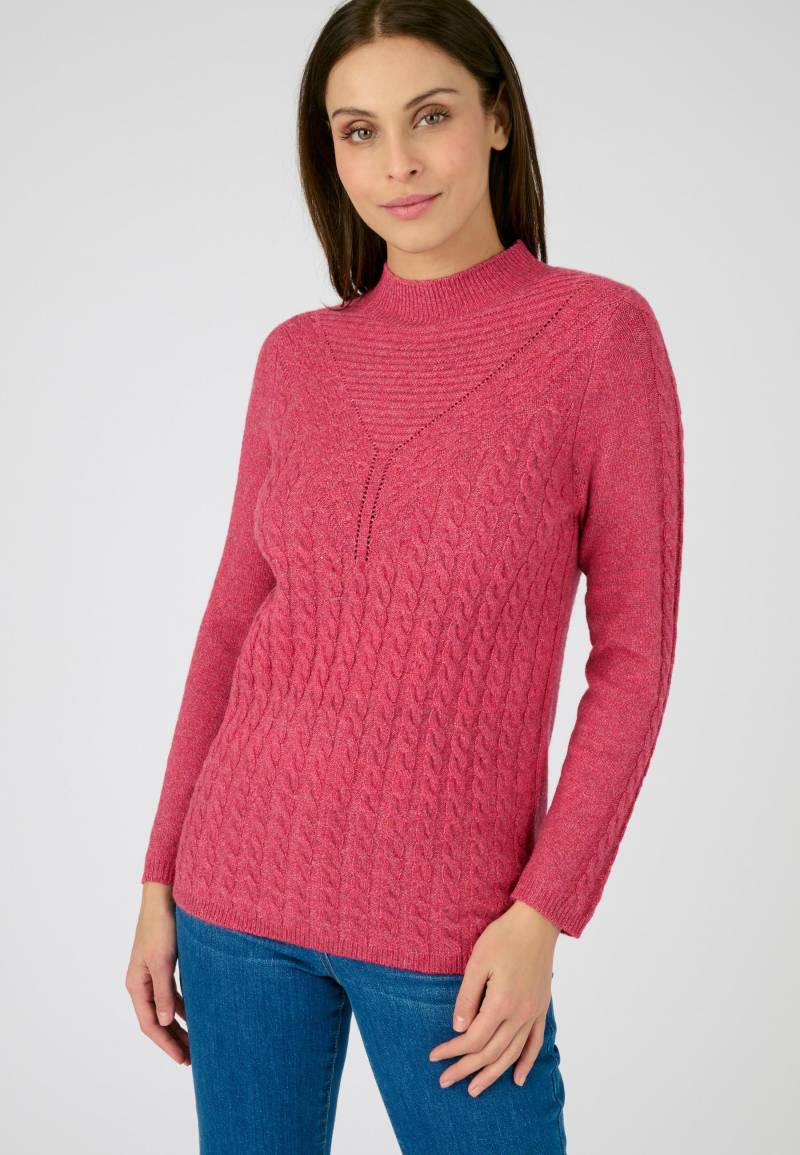 Weicher Strickpullover Thermolactyl Damen Rosa 54/56 von Damart