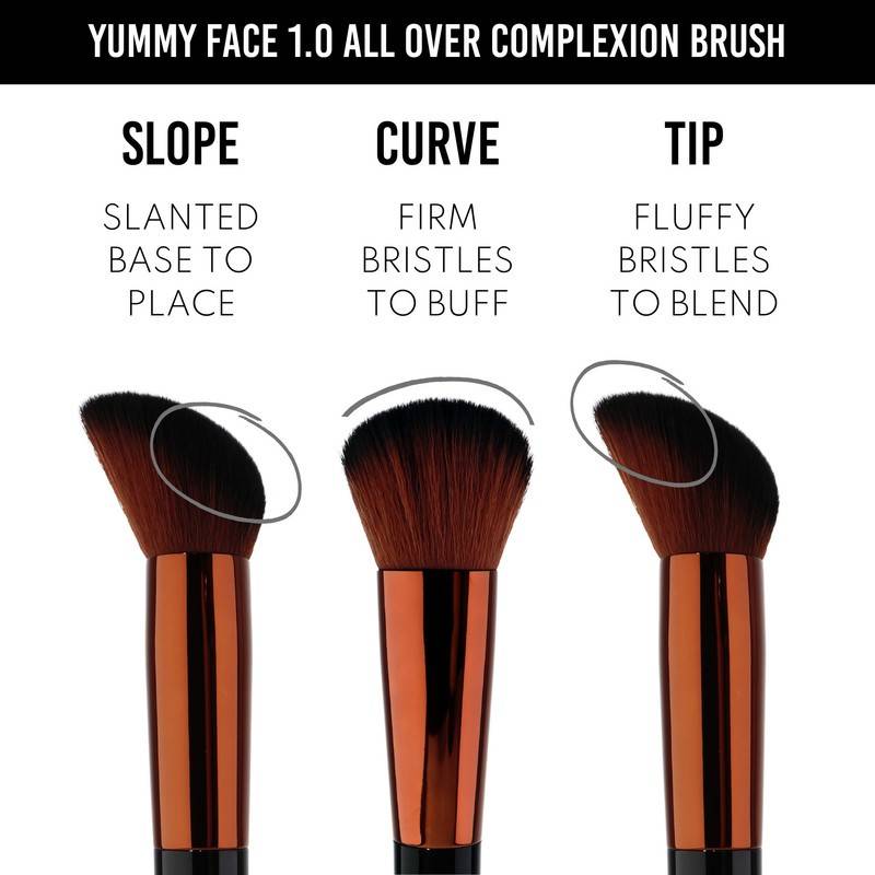 Danessa Face - Yummy Face 1.0 All Over Complexion Brush von Danessa Myricks Beauty