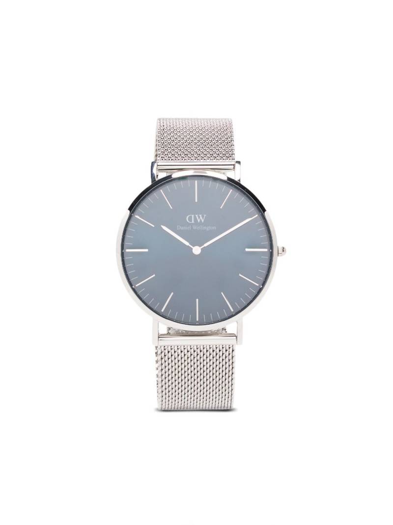 Daniel Wellington Classic Mesh 40mm - Blue von Daniel Wellington