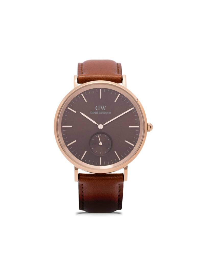 Daniel Wellington Classic Multi-Eye 40mm - Brown von Daniel Wellington