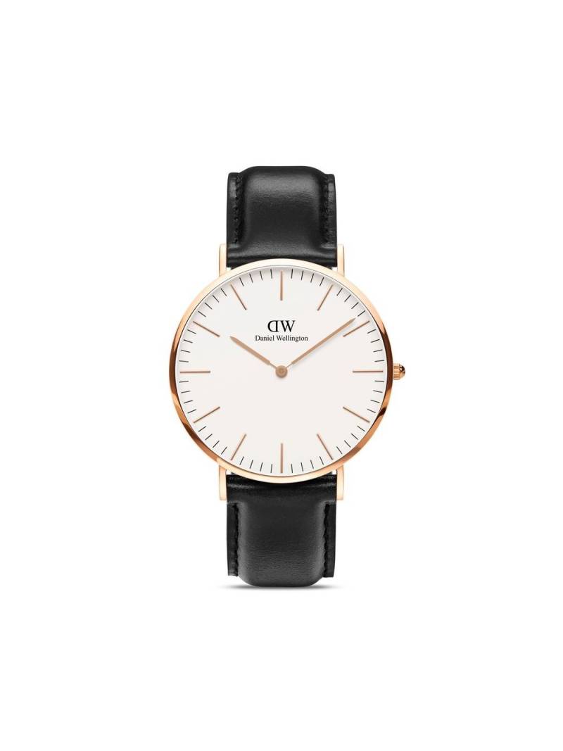 Daniel Wellington Classic Sheffield 40mm - White von Daniel Wellington