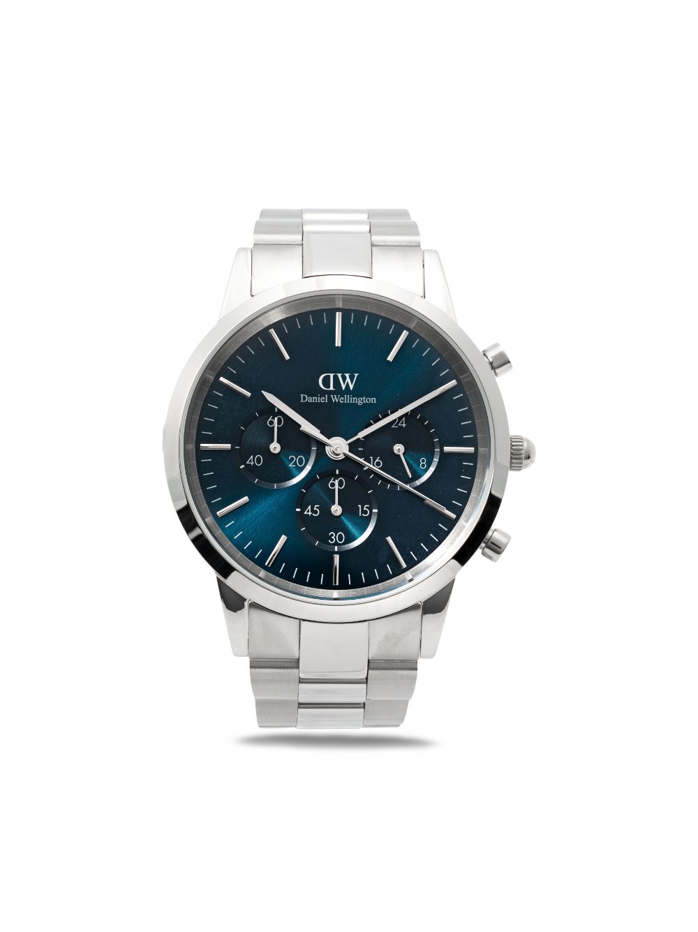 Daniel Wellington Iconic Link Chronograph 42mm - Blue von Daniel Wellington