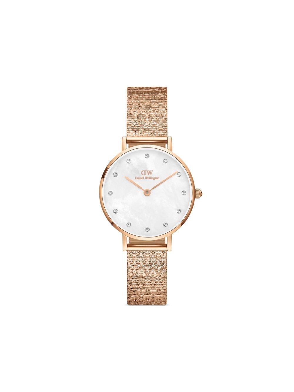 Daniel Wellington Petite 28 Pressed Studio watch - White von Daniel Wellington