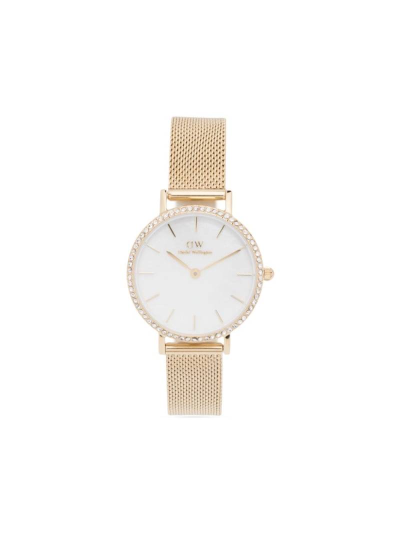 Daniel Wellington Petite Lumine 28mm - White von Daniel Wellington