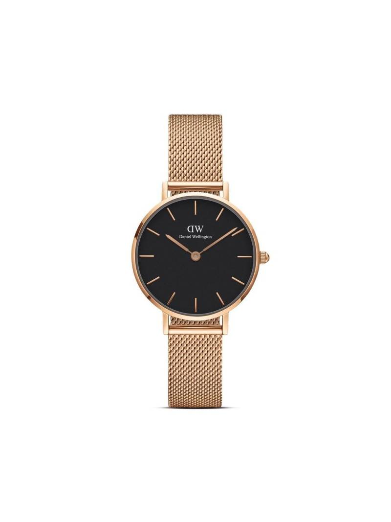 Daniel Wellington Petite Melrose 28mm - Black von Daniel Wellington